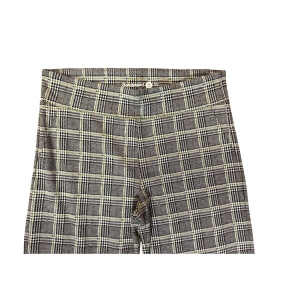 Betabrand Pants Womens XL Long (Tall) Plaid Wide Leg Pull-On Stretch - Picture 5 of 16